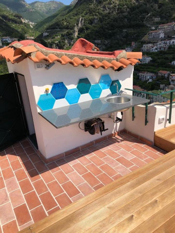 Appartamento La Casa Sul Monte Minori Esterno foto