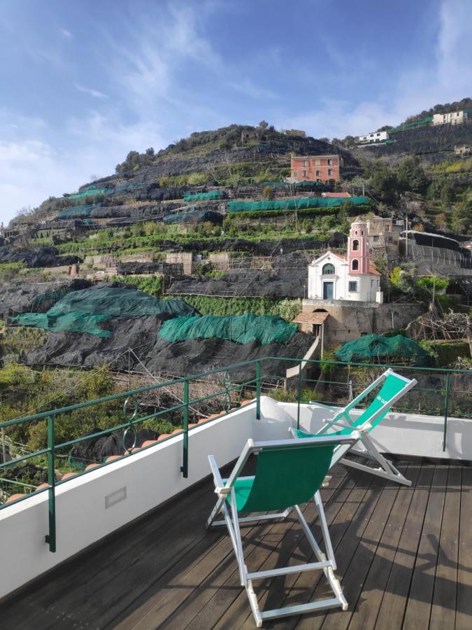 Appartamento La Casa Sul Monte Minori Esterno foto