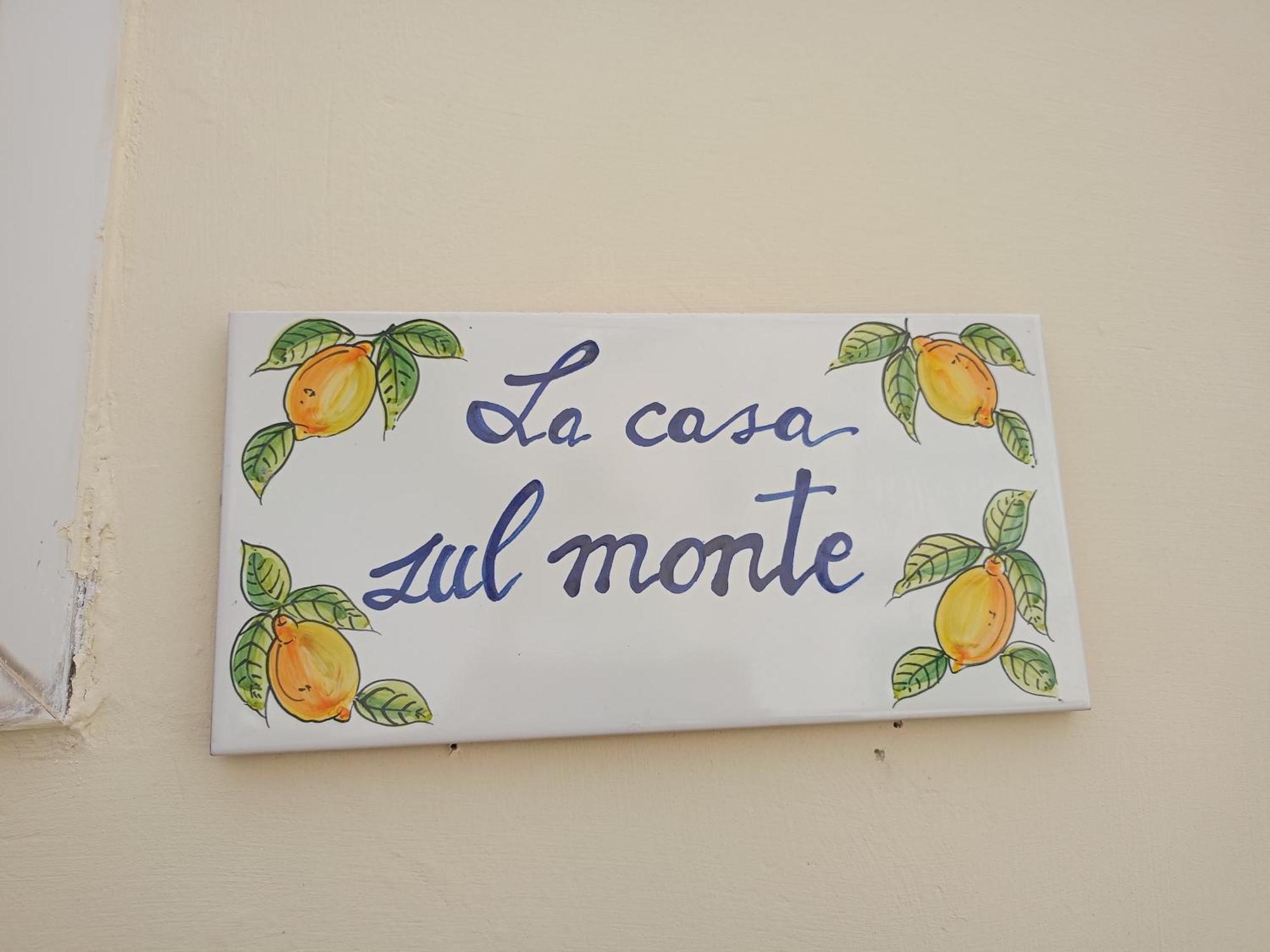 Appartamento La Casa Sul Monte Minori Esterno foto
