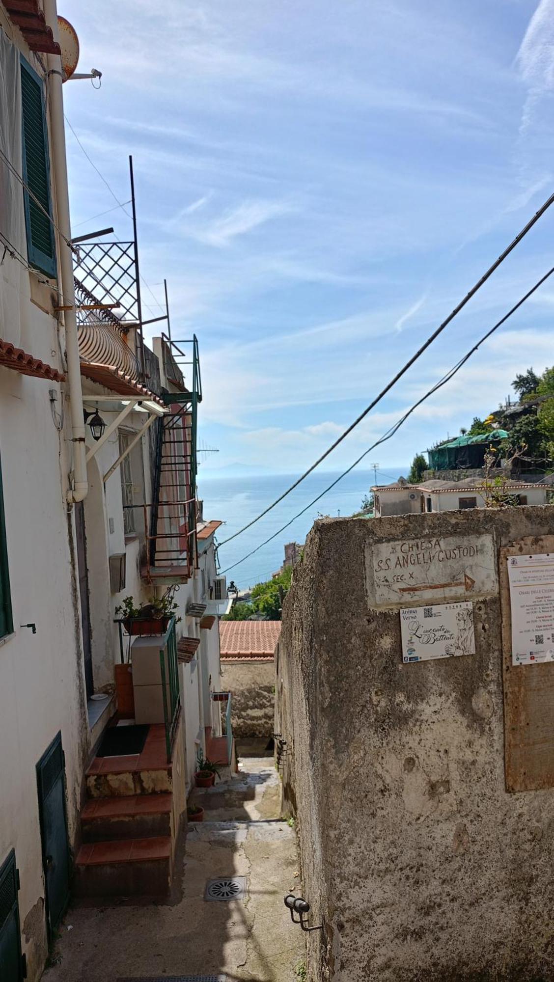 Appartamento La Casa Sul Monte Minori Esterno foto
